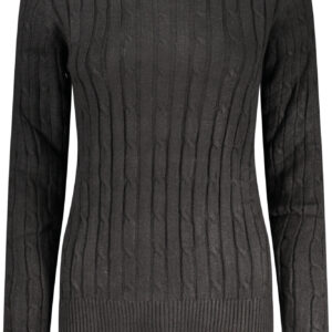 NORWAY 1963 WOMEN'S BLACK SWEATER