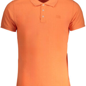 NORWAY 1963 MEN'S ORANGE SHORT SLEEVE POLO SHIRT
