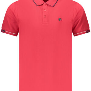 NORWAY 1963 MEN'S SHORT SLEEVE POLO SHIRT RED