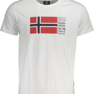 NORWAY 1963 WHITE MEN'S SHORT SLEEVED T-SHIRT