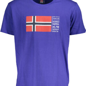 NORWAY 1963 MEN'S SHORT SLEEVE T-SHIRT BLUE
