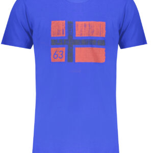 NORWAY 1963 MEN'S SHORT SLEEVE T-SHIRT BLUE