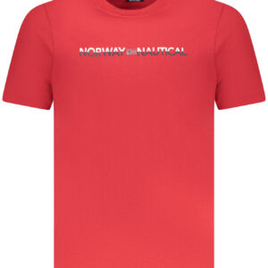 NORWAY 1963 MEN'S SHORT SLEEVE T-SHIRT RED