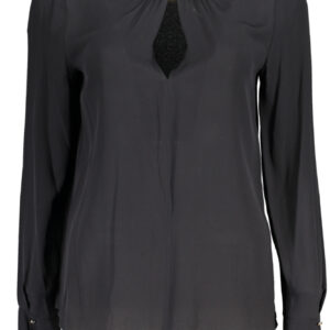 PATRIZIA PEPE WOMEN'S LONG SLEEVE SHIRT BLACK