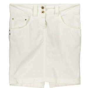 PATRIZIA PEPE WOMEN'S SHORT SKIRT WHITE
