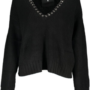 PATRIZIA PEPE WOMEN'S BLACK SWEATER