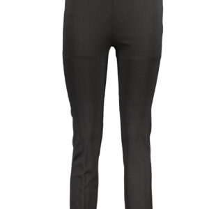 PATRIZIA PEPE BLACK WOMEN'S TROUSERS