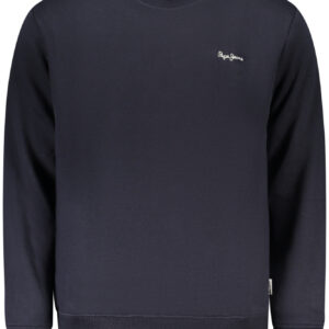 PEPE JEANS MEN'S BLUE ZIP-UP SWEATSHIRT