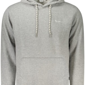 PEPE JEANS MEN'S GRAY ZIP-UP SWEATSHIRT