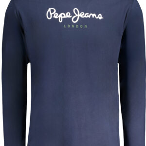 PEPE JEANS MEN'S LONG-SLEEVED T-SHIRT, BLUE