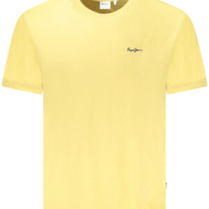 PEPE JEANS MEN'S SHORT-SLEEVED T-SHIRT YELLOW
