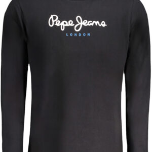 PEPE JEANS MEN'S LONG-SLEEVED T-SHIRT BLACK