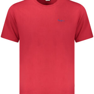 PEPE JEANS MEN'S SHORT-SLEEVED T-SHIRT, RED