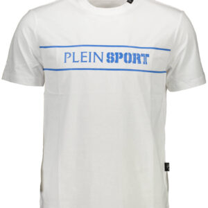 PLEIN SPORT SHORT SLEEVE T-SHIRT MEN WHITE