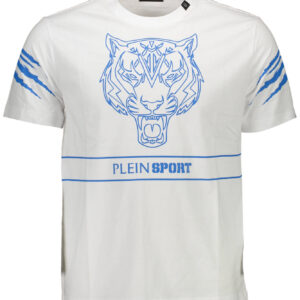 PLEIN SPORT SHORT SLEEVE T-SHIRT MEN WHITE