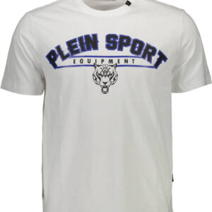 PLEIN SPORT SHORT SLEEVE T-SHIRT MEN WHITE
