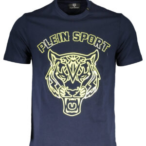 PLEIN SPORT SHORT SLEEVE T-SHIRT MEN BLUE