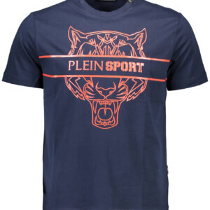 PLEIN SPORT SHORT SLEEVE T-SHIRT MEN BLUE