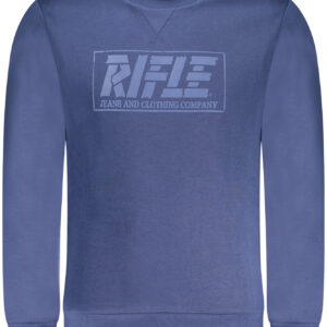 RIFLE MEN'S ZIP-UP SWEATSHIRT BLUE