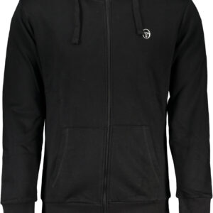 SERGIO TACCHINI MEN'S BLACK ZIP SWEATSHIRT