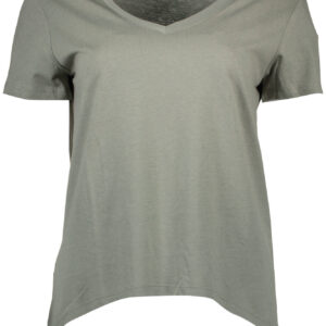 SILVIAN HEACH GREEN WOMAN SHORT SLEEVE T-SHIRT