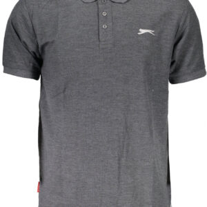SLAZENGER SHORT SLEEVE POLO SHIRT MAN GRAY