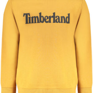TIMBERLAND MEN'S BROWN ZIP-UP SWEATSHIRT