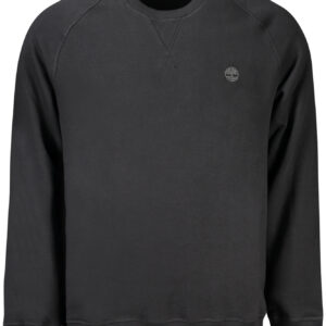 TIMBERLAND MEN'S BLACK ZIP-UP SWEATSHIRT