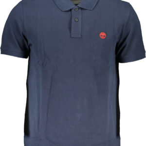 TIMBERLAND MEN'S SHORT SLEEVED POLO SHIRT BLUE