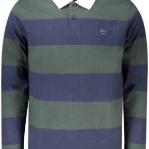 TIMBERLAND MEN'S LONG-SLEEVE POLO SHIRT, GREEN