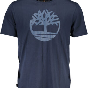 TIMBERLAND MEN'S SHORT SLEEVE T-SHIRT BLUE