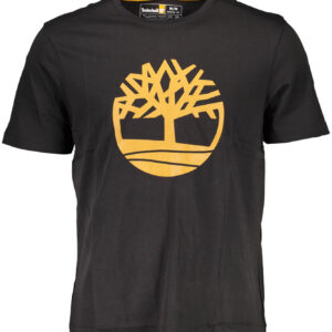 TIMBERLAND MEN'S SHORT SLEEVE T-SHIRT BLACK