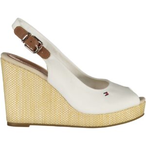 TOMMY HILFIGER WOMEN'S WHITE SANDAL FOOTWEAR