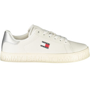 TOMMY HILFIGER WOMEN'S WHITE SPORTS SHOES