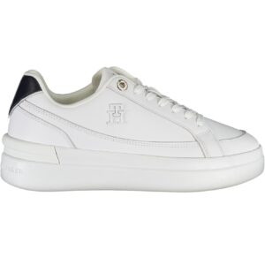 TOMMY HILFIGER WHITE WOMEN'S SPORTS SHOES