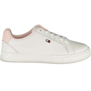 TOMMY HILFIGER WHITE WOMEN'S SPORTS SHOES