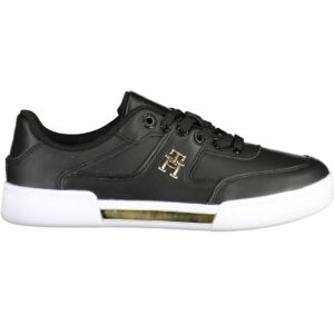 TOMMY HILFIGER BLACK WOMEN'S SPORT SHOES