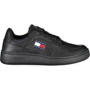TOMMY HILFIGER BLACK WOMEN'S SPORTS SHOES