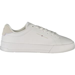 TOMMY HILFIGER MEN'S WHITE SPORTS SHOES