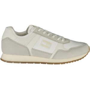TOMMY HILFIGER MEN'S WHITE SPORTS SHOES