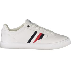TOMMY HILFIGER MEN'S WHITE SPORTS SHOES