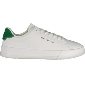 TOMMY HILFIGER MEN'S WHITE SPORTS SHOES
