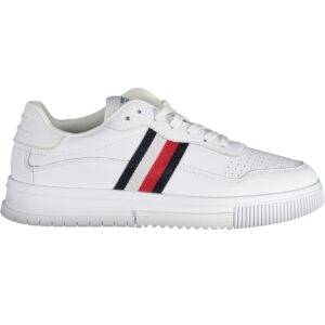 TOMMY HILFIGER MEN'S WHITE SPORTS SHOES