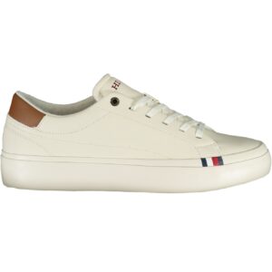 TOMMY HILFIGER MEN'S WHITE SPORTS SHOES