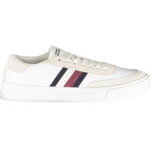 TOMMY HILFIGER MEN'S WHITE SPORTS SHOES