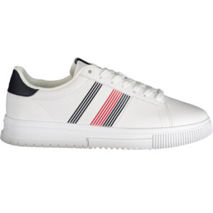 TOMMY HILFIGER MEN'S WHITE SPORTS SHOES