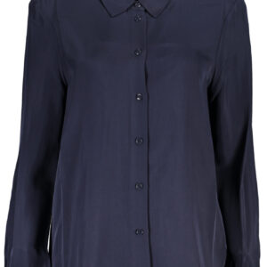 TOMMY HILFIGER WOMEN'S LONG SLEEVE SHIRT BLUE