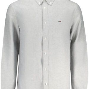 TOMMY HILFIGER LONG SLEEVE SHIRT MEN GREY