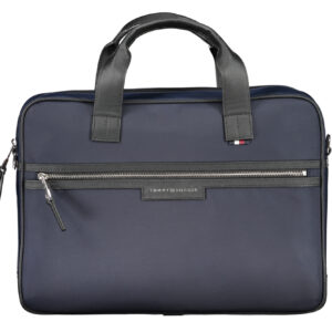 TOMMY HILFIGER BLUE MEN'S BRIEFCASE
