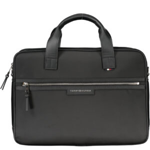 TOMMY HILFIGER BLACK MAN BRIEFCASE